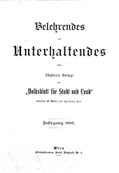 Belehrendes und Unterhaltendes