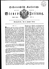 Wiener Zeitung 18120104 Seite: 1