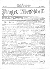 Prager Abendblatt