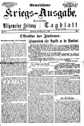 Czernowitzer Allgemeine Zeitung