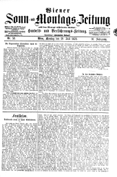 Wiener Sonn- und Montags-Zeitung 18780729 Seite: 1