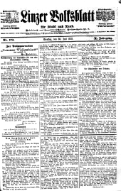 Linzer Volksblatt 18780730 Seite: 1