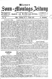 Wiener Sonn- und Montags-Zeitung