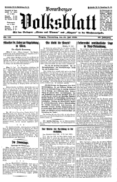 Vorarlberger Volksblatt 19330720 Seite: 1