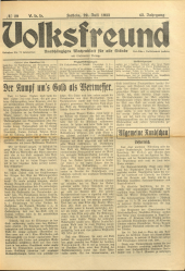 Volksfreund 19330722 Seite: 1