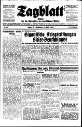 Tagblatt 19330722 Seite: 1