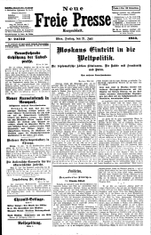 Neue Freie Presse 19330721 Seite: 1