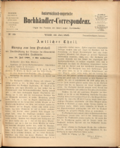 Oesterreichische Buchhändler-Correspondenz