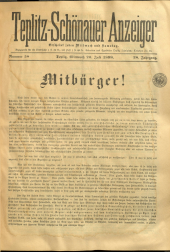 Teplitz-Schönauer Anzeiger