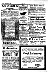 Prager Tagblatt 18980719 Seite: 16