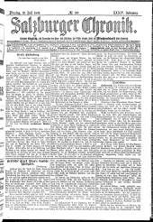 Salzburger Chronik 18980719 Seite: 1