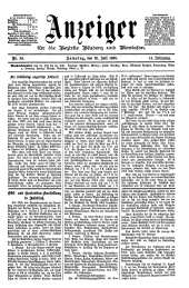 Bludenzer Anzeiger 18980723 Seite: 1