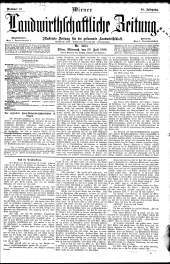 Wiener Landwirtschaftliche Zeitung 18980720 Seite: 1