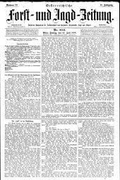 Forst-Zeitung 18980722 Seite: 1