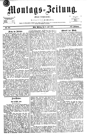 Montags Zeitung 18980725 Seite: 1