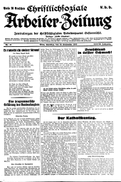 Christlich-soziale Arbeiter-Zeitung