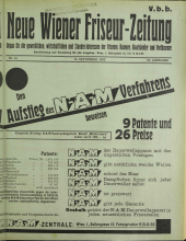 Neue Wiener Friseur-Zeitung