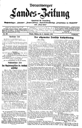 Vorarlberger Landes-Zeitung