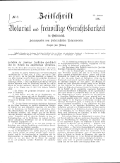 Zeitschrift für Notariat und freiwillige Gerichtsbarkeit in Österreich