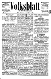 Volksblatt für Stadt und Land