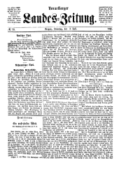 Vorarlberger Landes-Zeitung 18660703 Seite: 1