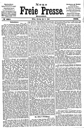 Neue Freie Presse 18660706 Seite: 1