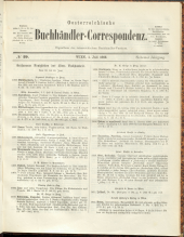 Oesterreichische Buchhändler-Correspondenz