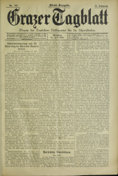 Grazer Tagblatt 19030715 Seite: 19
