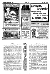 Prager Tagblatt 19030715 Seite: 20