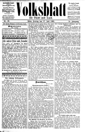 Volksblatt für Stadt und Land 19030717 Seite: 1