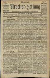 Arbeiter Zeitung 19030611 Seite: 1