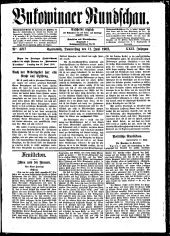 Bukowinaer Rundschau 19030611 Seite: 1