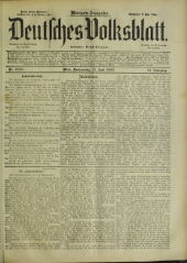 Deutsches Volksblatt 19030611 Seite: 1