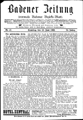 Badener Zeitung 19030613 Seite: 1
