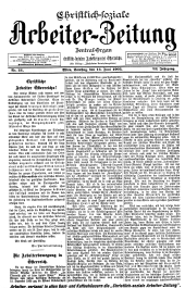 Christlich-soziale Arbeiter-Zeitung 19030613 Seite: 1