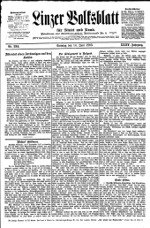 Linzer Volksblatt 19030614 Seite: 1