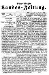 Vorarlberger Landes-Zeitung