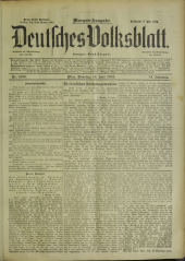 Deutsches Volksblatt 19030616 Seite: 1