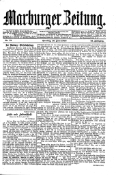 Marburger Zeitung 19030616 Seite: 1