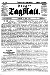 Prager Tagblatt 19030616 Seite: 1