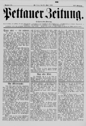 Pettauer Zeitung 19030621 Seite: 1