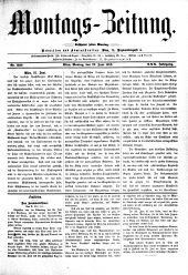Montags Zeitung 19030622 Seite: 1