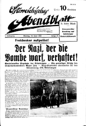 Österreichisches Abendblatt 19330619 Seite: 1