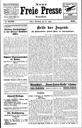 Neue Freie Presse 19330621 Seite: 1