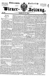 Wiener Zeitung 18480617 Seite: 1