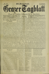 Grazer Tagblatt 19030613 Seite: 1