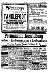 Prager Tagblatt 19030612 Seite: 22