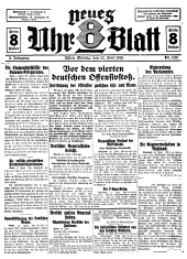 Neues 8 Uhr Blatt 19180610 Seite: 1