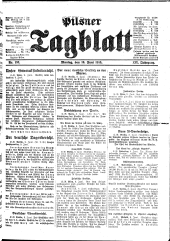 Pilsener Tagblatt 19180610 Seite: 1