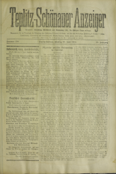 Teplitz-Schönauer Anzeiger 19180610 Seite: 1